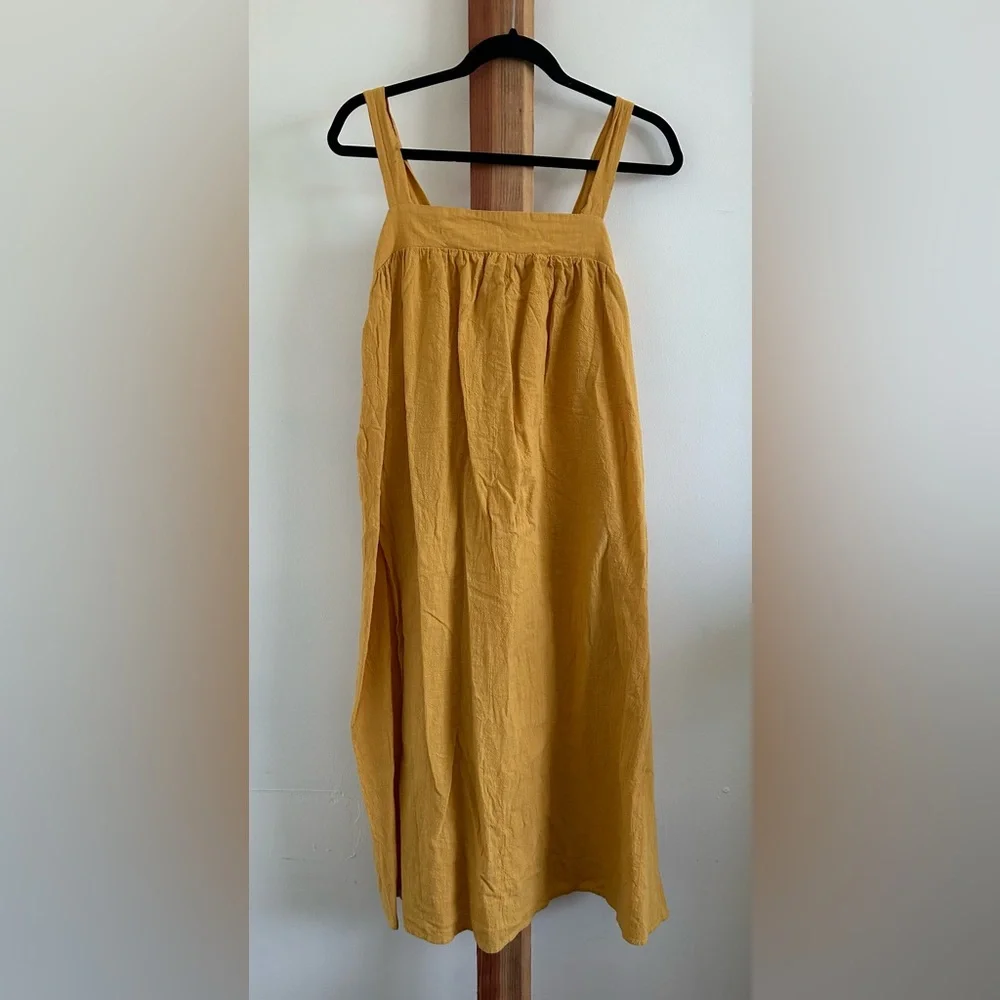 Cupshe Mustard Maxi Dress - Picture 1 of 4